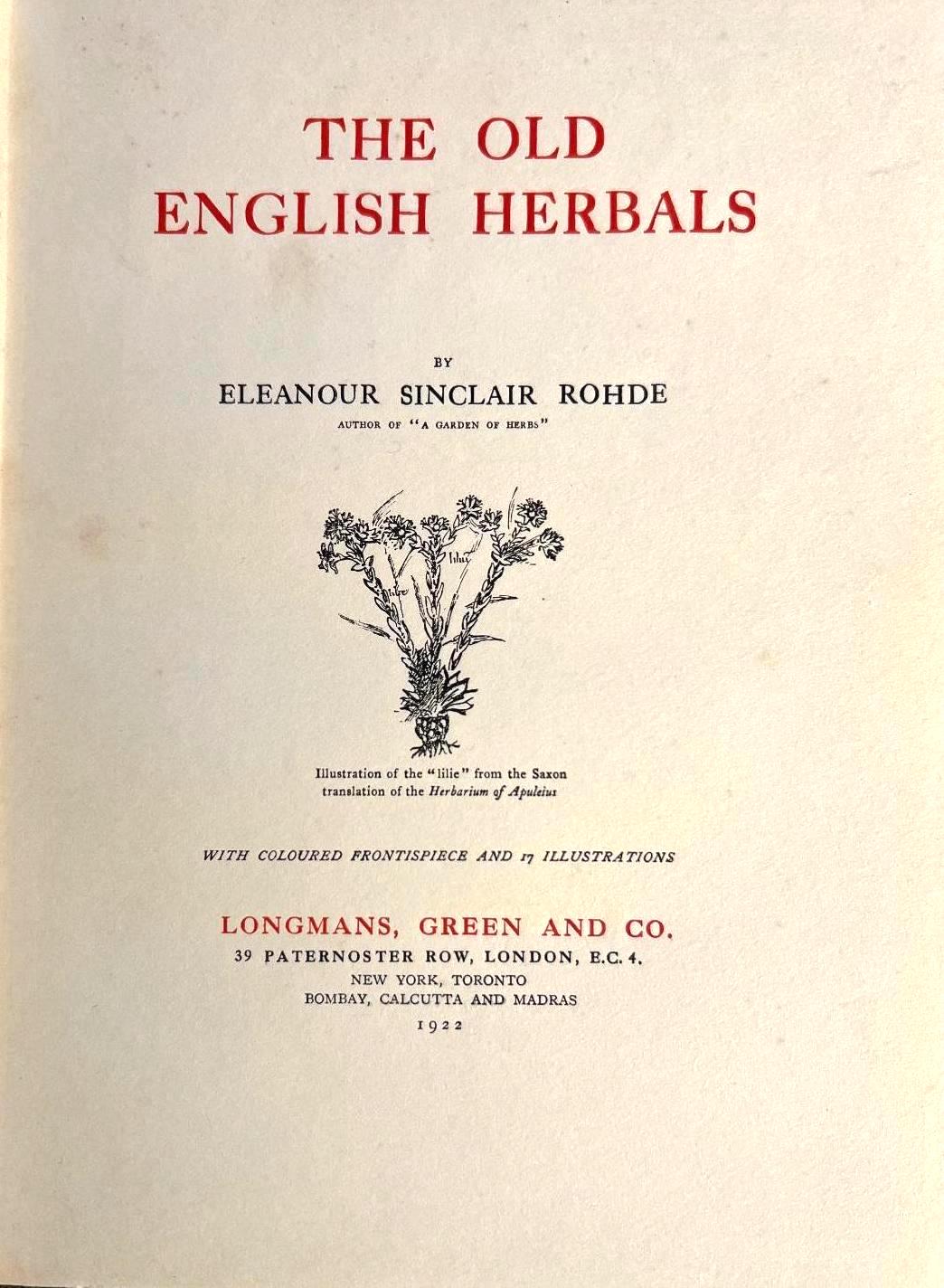 Rhode title page