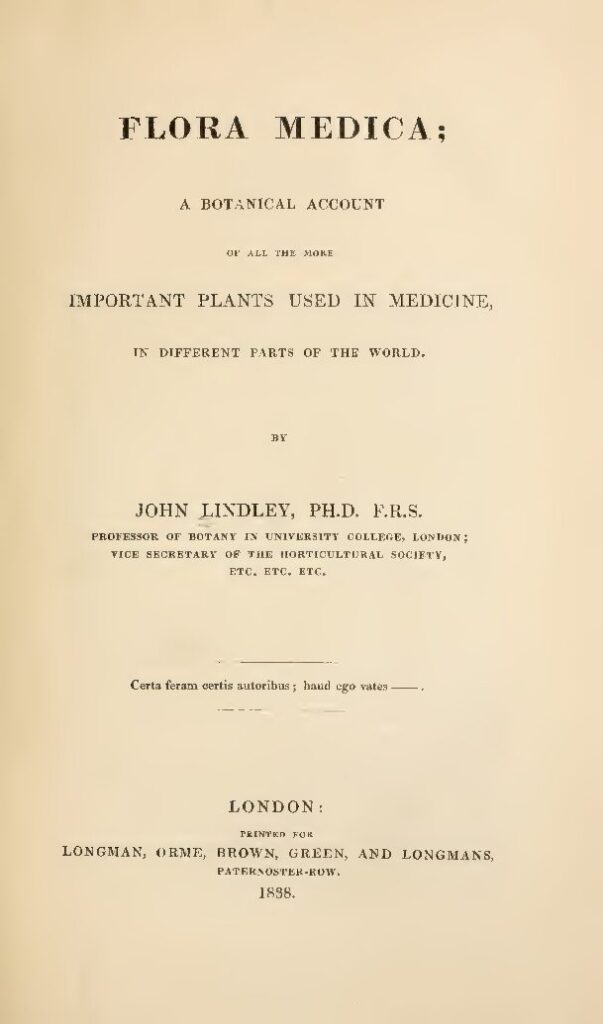 Flora medica a botanical account of all the more important plants used in medicine in different parts of the world 1 compressed pdf