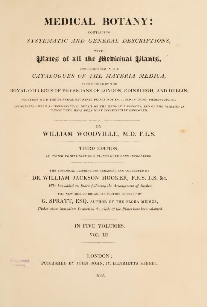 Medical botany containing systematic and general descriptions with plates of all the medicinal plants vol 3 copy compressed pdf