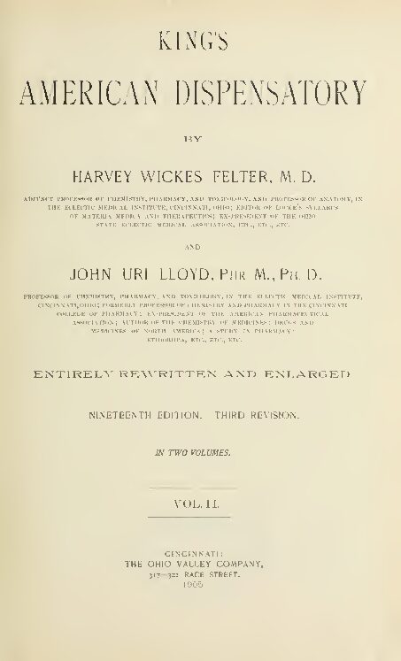 Kings American dispensatory vol 2 copy compressed pdf